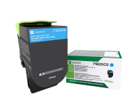 LEXMARK Toner 2.3K CY CS/CX3/4/ 517 71B20C0 - 358923 - zdjęcie 1